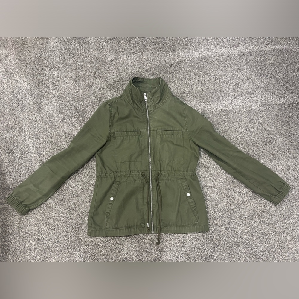 Old Navy Twill Field Jacket in Hunter Pines Size Small